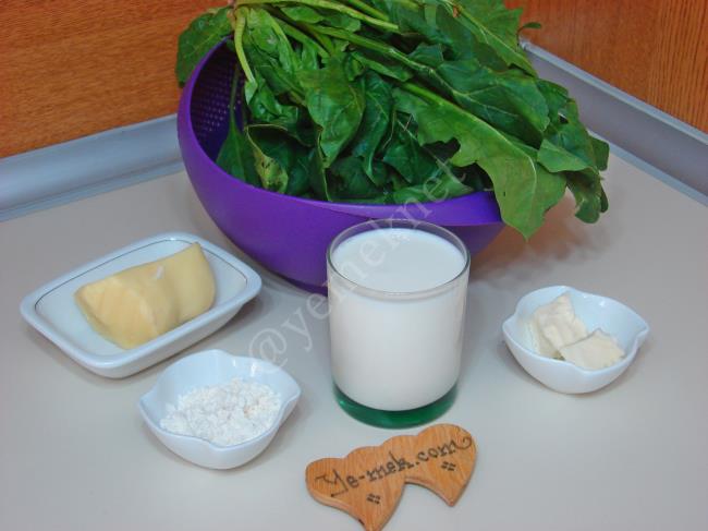 Ispanak Beğendi - Yapılışı (1/12) 