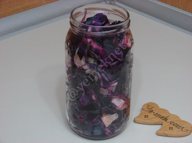 Kırmızı Lahana Turşusu - Yapılışı (7/16) 