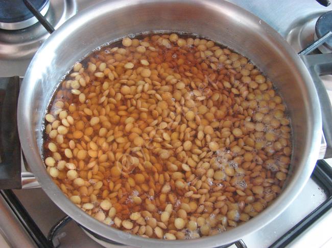 Kıymalı Mercimek Yemeği - Yapılışı (2/12) 