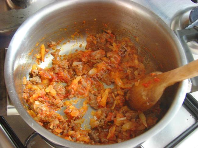 Kıymalı Mercimek Yemeği - Yapılışı (7/12) 