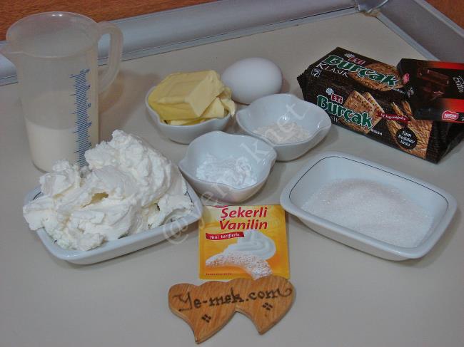 Çikolatalı Mini Çiz Kek (Cheesecake) Nasıl Yapılır? (1/20) Resimli