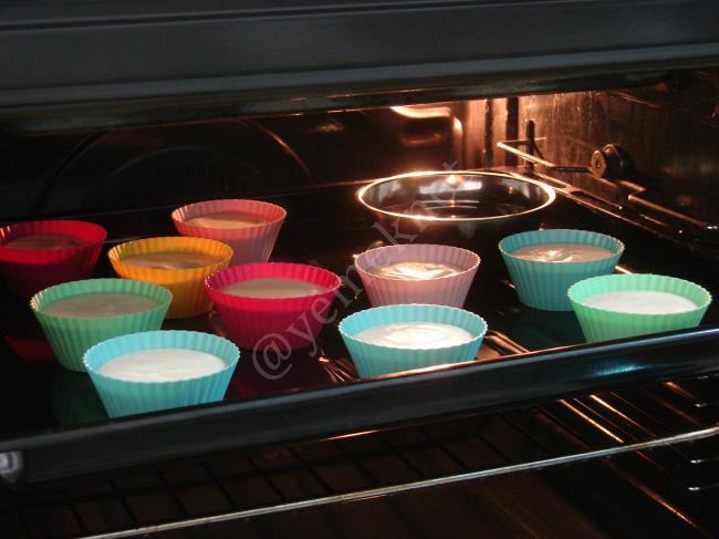 Çikolatalı Mini Çiz Kek (Cheesecake) - Yapılışı (11/20) 