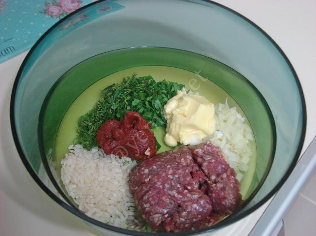 Etli Pırasa Dolması - Yapılışı (5/16) 