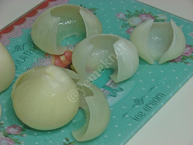 Etli Soğan Dolması - Yapılışı (6/16) 