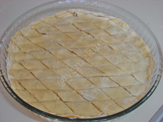 Ev Yapımı Cevizli Baklava - Yapılışı (14/20) 