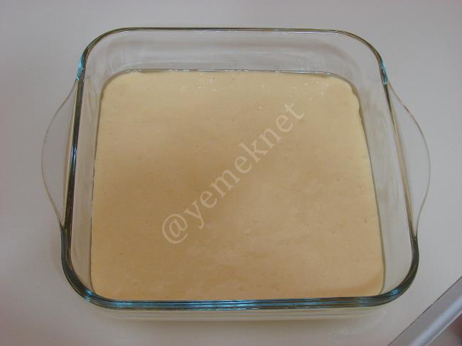 İrmikli Revani Tatlısı - Yapılışı (9/16) 