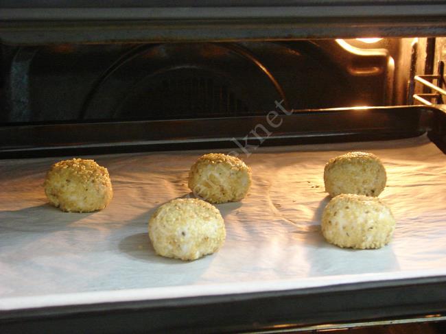 Kıymalı Milföy Poğaça - Yapılışı (8/12) 