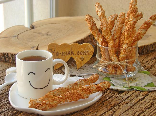 Milföyden Susamlı Çubuk Kraker - Yapılışı (9/12) 