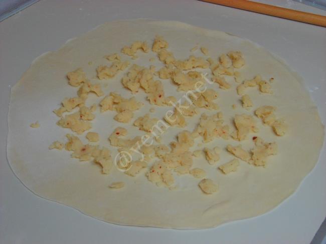 Patatesli Kaşarlı Gözleme (Acılı) - Yapılışı (10/20) 