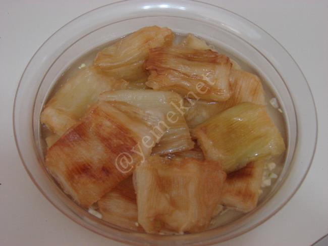 Pırasa Sirkelisi - Yapılışı (13/16) 