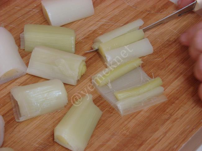 Pırasa Sirkelisi - Yapılışı (5/16) 