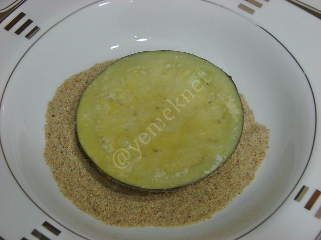 Sebzeli Patlıcan Kulesi - Yapılışı (6/20) 