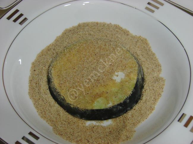 Sebzeli Patlıcan Kulesi - Yapılışı (7/20) 