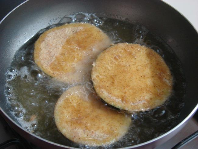 Sebzeli Patlıcan Kulesi - Yapılışı (9/20) 