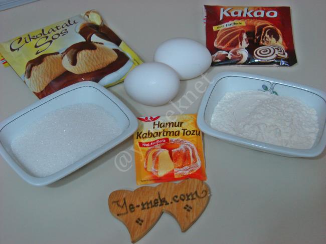 Tencerede Kakaolu Fincan Kek - Yapılışı (1/16) 