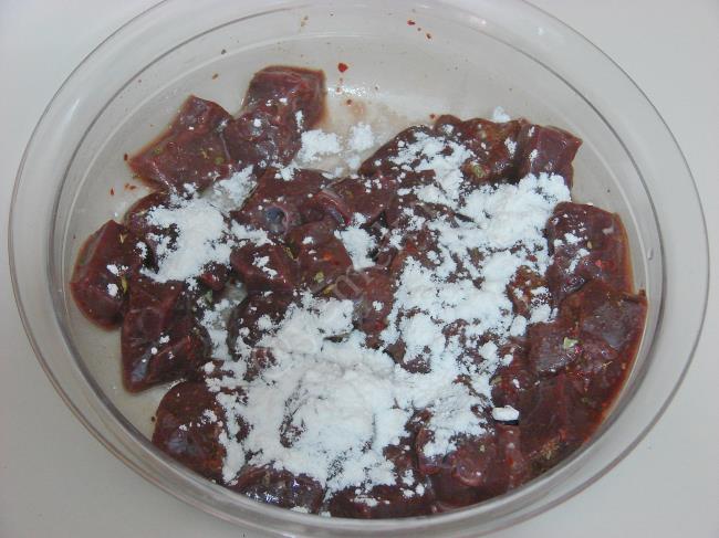 Cevizli Ciğer Sote - Yapılışı (5/12) 