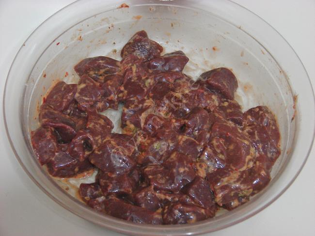 Cevizli Ciğer Sote - Yapılışı (6/12) 