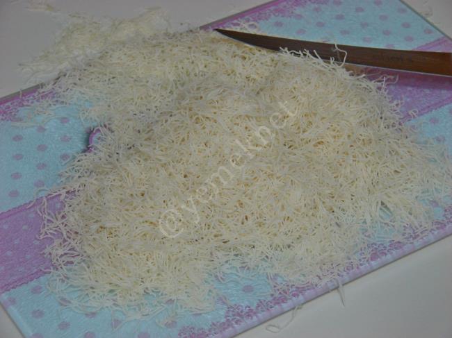 Çikolatalı Kadayıf Çıtırları - Yapılışı (2/16) 