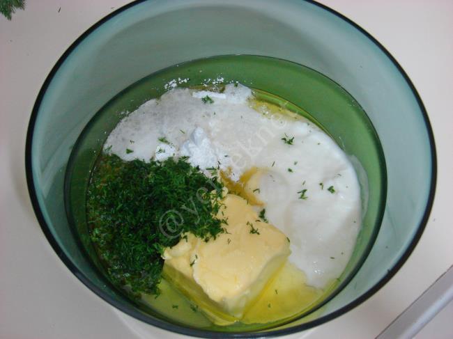 Dereotlu Peynirli Poğaça - Yapılışı (3/12) 