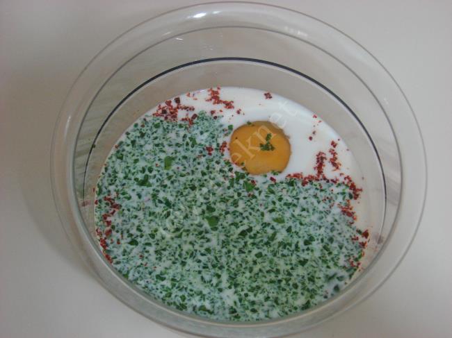 Ispanaklı Peynirli Kahvaltılık Pofuduk Pankek - Yapılışı (5/12) 