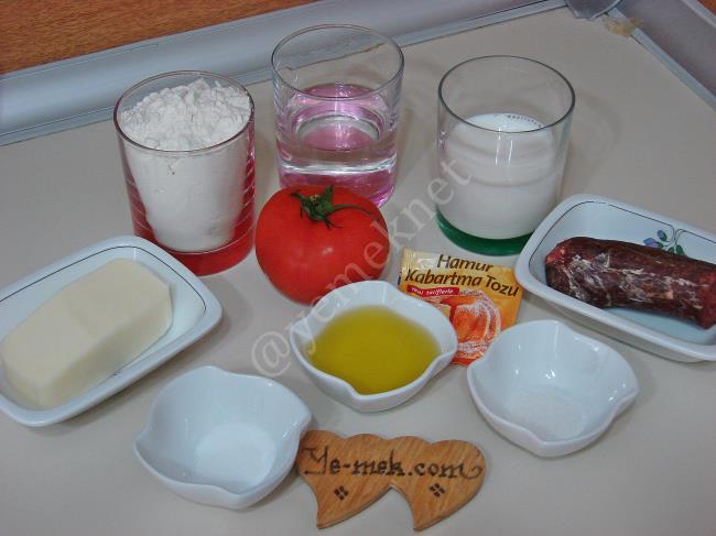 Mayasız İçli Pişi - Yapılışı (1/16) 