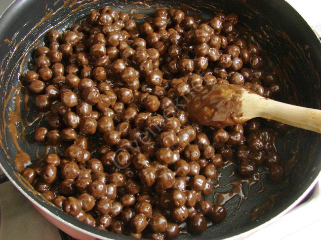 Metro Çikolatalı Coco Pops Topları - Yapılışı (7/12) 