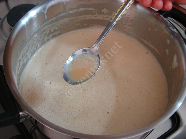 Ev Yapımı Süt Reçeli - Yapılışı (5/8) 