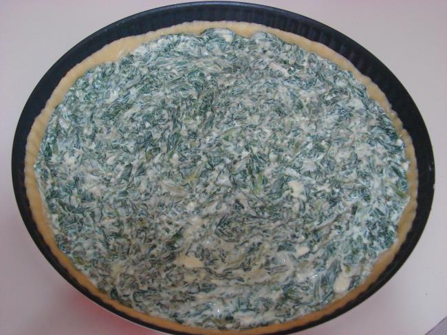 Ispanaklı Kiş - Yapılışı (14/24) 