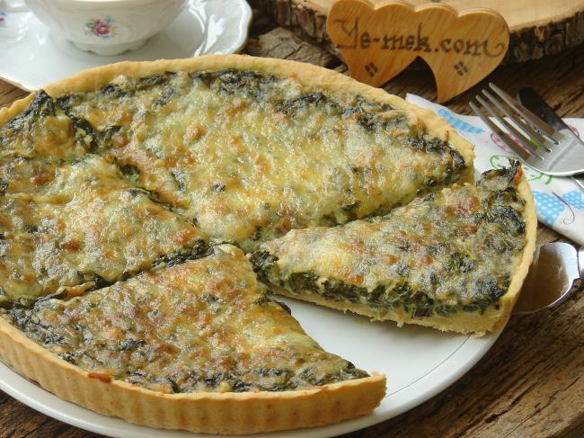 Ispanaklı Kiş - Yapılışı (22/24) 