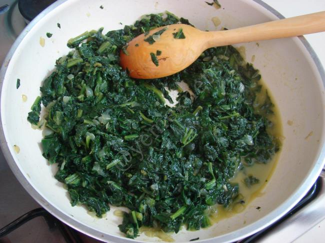 Ispanaklı Kiş - Yapılışı (8/24) 