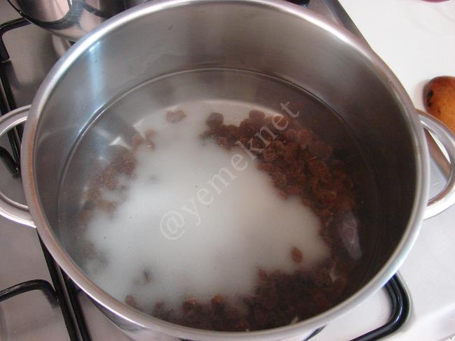 Kuru Üzüm Hoşafı - Yapılışı (5/8) 