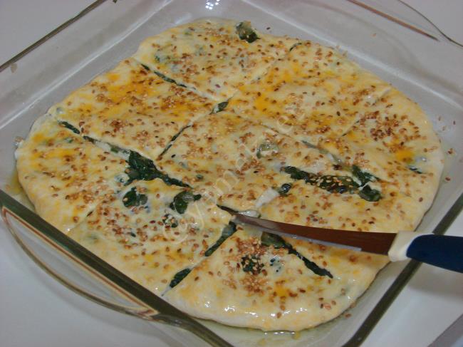 Otlu Sini Pidesi - Yapılışı (15/20) 