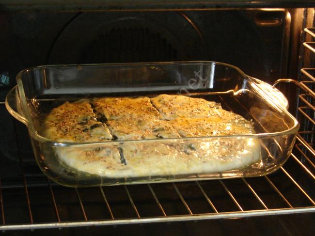 Otlu Sini Pidesi - Yapılışı (16/20) 