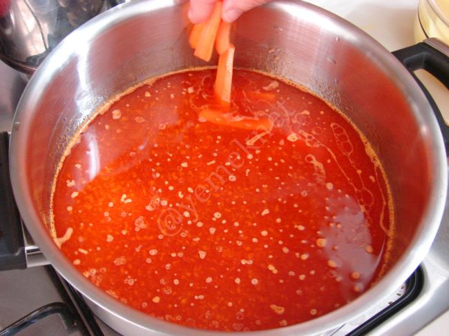 Terbiyeli Sebzeli Pirinçli Sulu Köfte Yemeği - Yapılışı (7/16) 