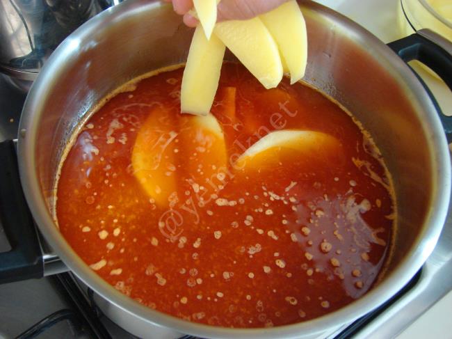 Terbiyeli Sebzeli Pirinçli Sulu Köfte Yemeği - Yapılışı (8/16) 