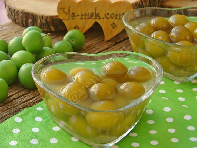 Yeşil Erik Hoşafı - Yapılışı (6/8) 