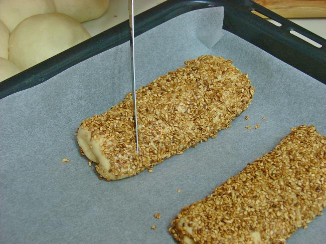 Zeytinli İçli Simit - Yapılışı (15/20) 