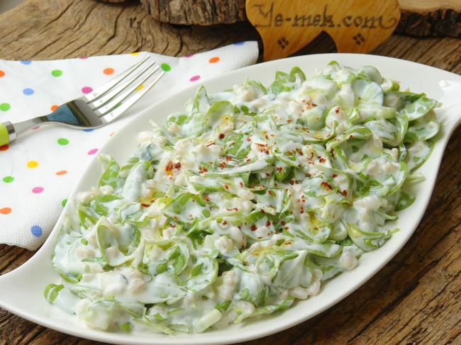 Buğdaylı Semizotu Salatası Nasıl Yapılır
