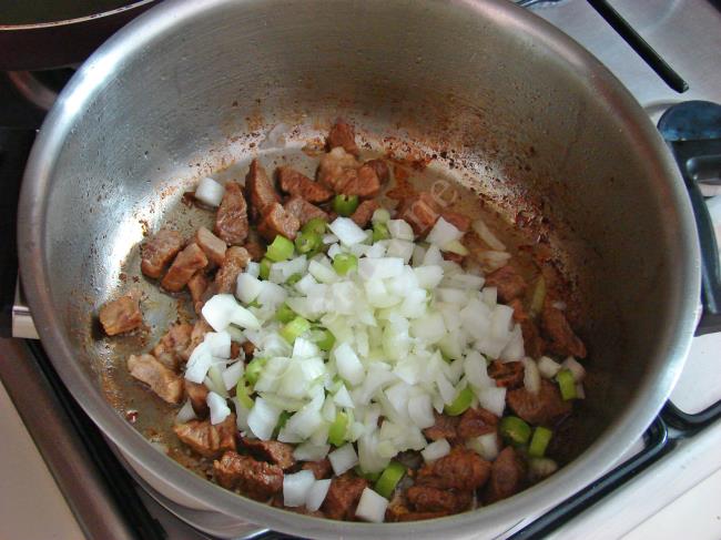 Etli Kabak Yemeği - Yapılışı (4/12) 