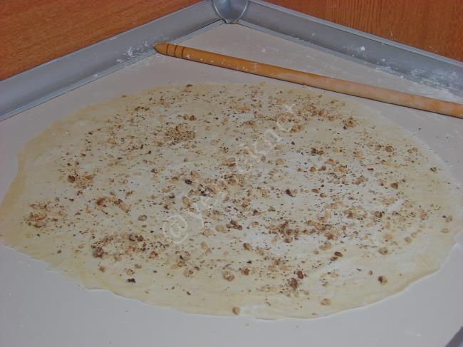 Ev Yapımı Cevizli Büzme Baklava - Yapılışı (10/20) 
