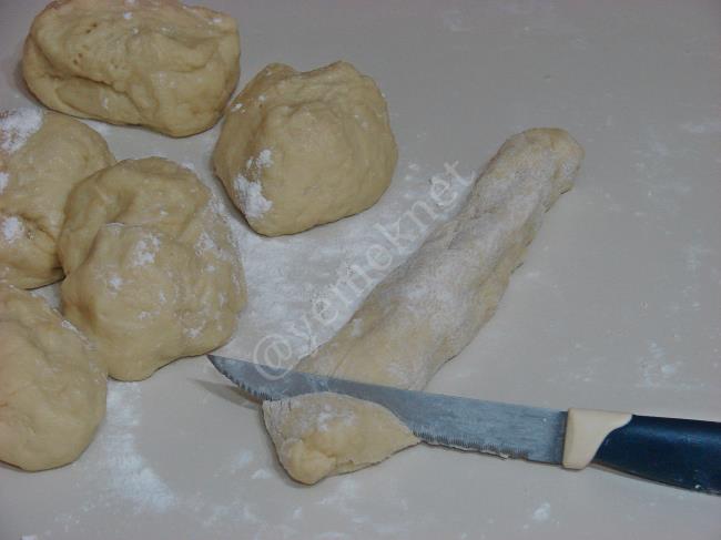 Ev Yapımı Cevizli Büzme Baklava - Yapılışı (6/20) 