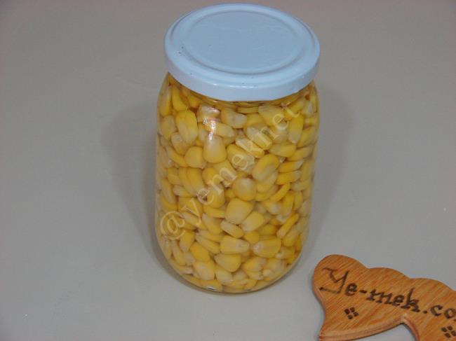 Ev yapımı Taze Mısır Konservesi - Yapılışı (5/8) 