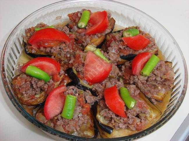 Fırında Kıymalı Karnıyarık - Yapılışı (12/16) 