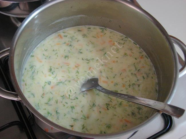 Havuçlu Kabak Çorbası - Yapılışı (9/12) 