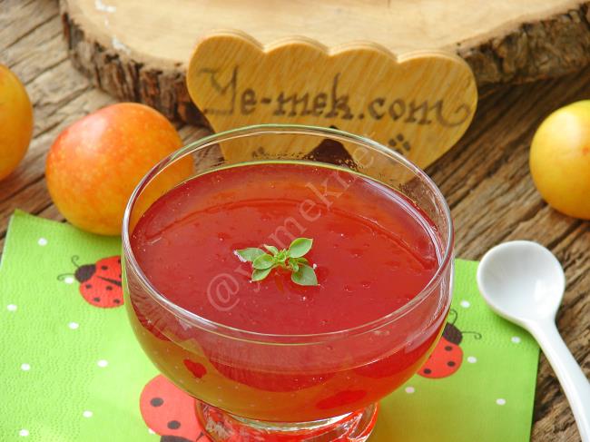 Kırmızı Erik Marmelatı Nasıl Yapılır? (11/12) | Resimli Yemek Tarifleri