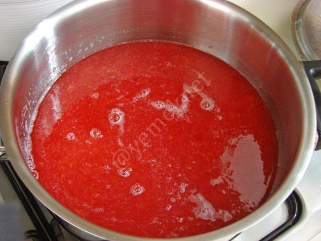 Kırmızı Erik Marmelatı Suyu - Yapılışı (6/12) 