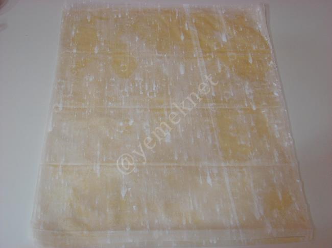 Muhallebili Muska Tatlısı - Yapılışı (5/16) 