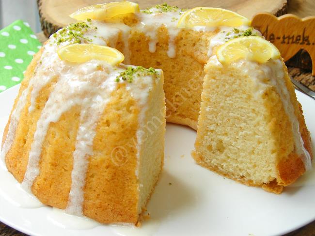 Limon Soslu Limonlu Kek Tarifi, Nasıl Yapılır? (Resimli) Yemek Tarifleri