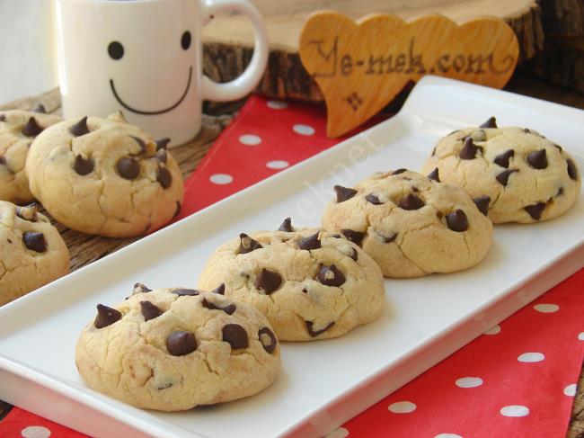 Çikolata Parçacıklı Kurabiye - Yapılışı (9/12) 