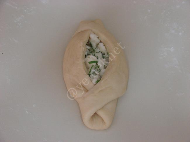 Karnıyarık Poğaça - Yapılışı (11/16) 